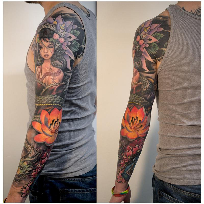 Full Sleeve by Pete Zebley: TattooNOW